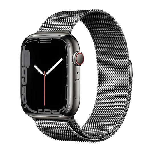 Lunark Watch Series 7 (45mm) – Graphite Stainless Steel Finish with Graphite Loop Strap