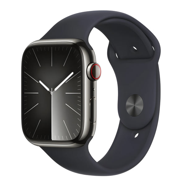 Lunark Watch Series 9 (45mm) – Midnight Aluminium Case with Midnight Sport Band (Free Size)