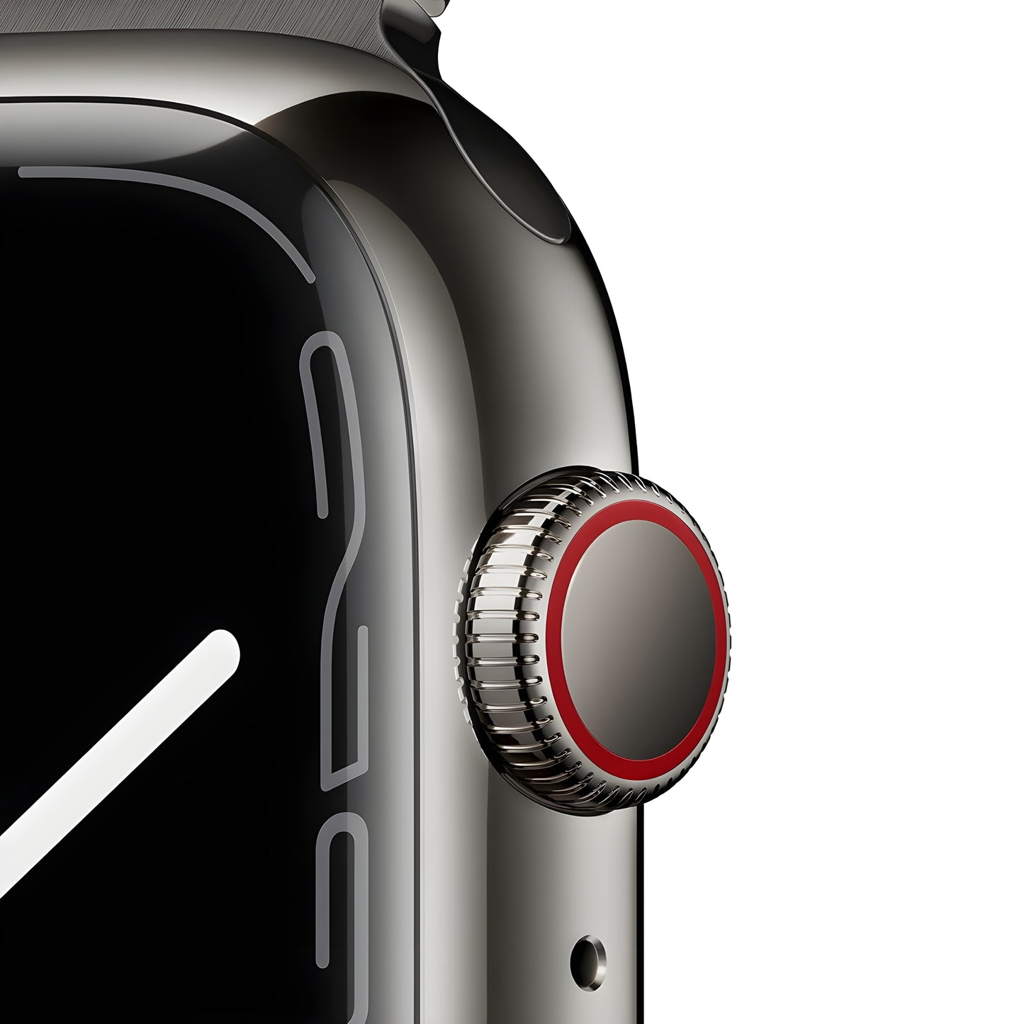 Lunark Watch Series 7 (45mm) – Graphite Stainless Steel Finish with Graphite Loop Strap