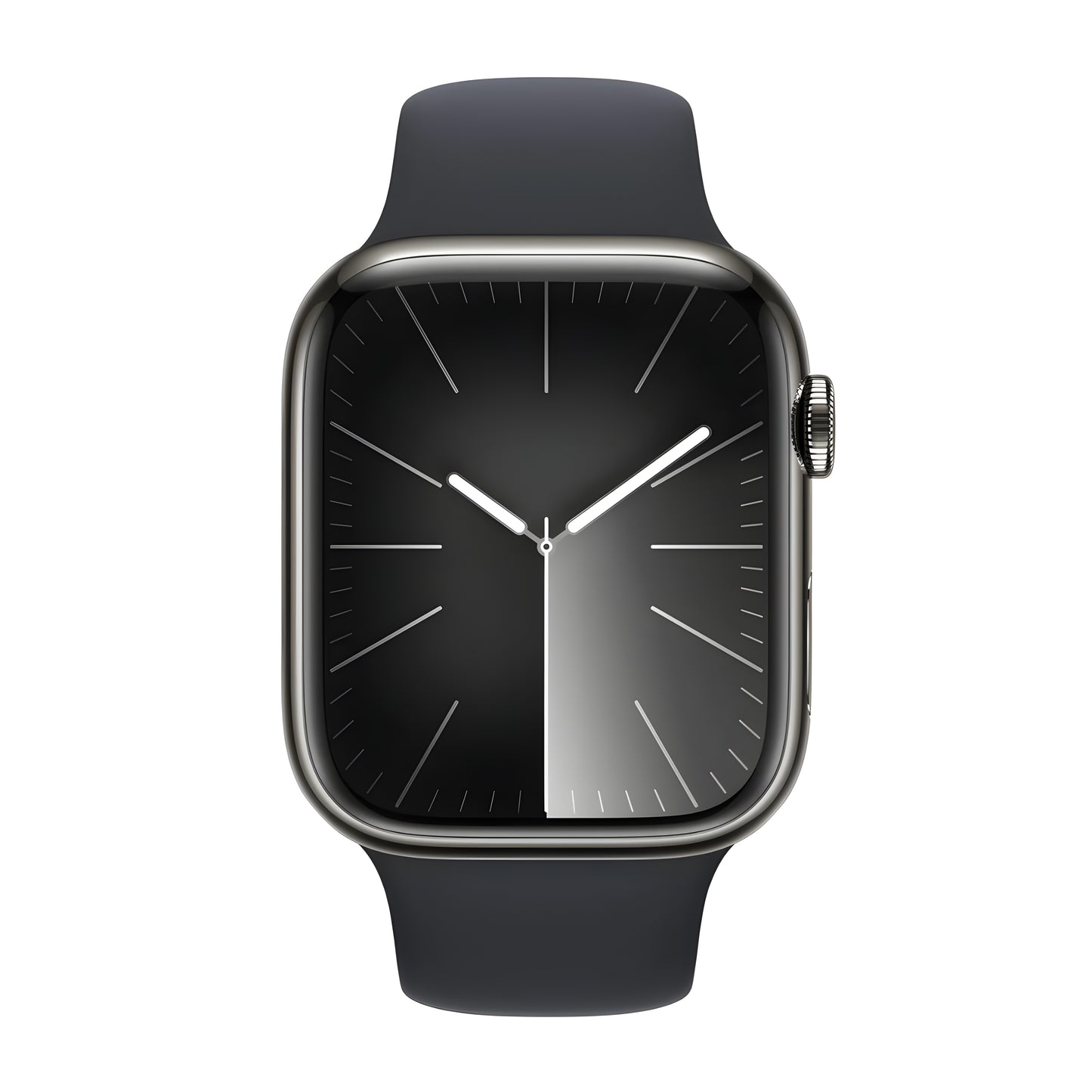 Lunark Watch Series 9 (45mm) – Midnight Aluminium Case with Midnight Sport Band (Free Size)